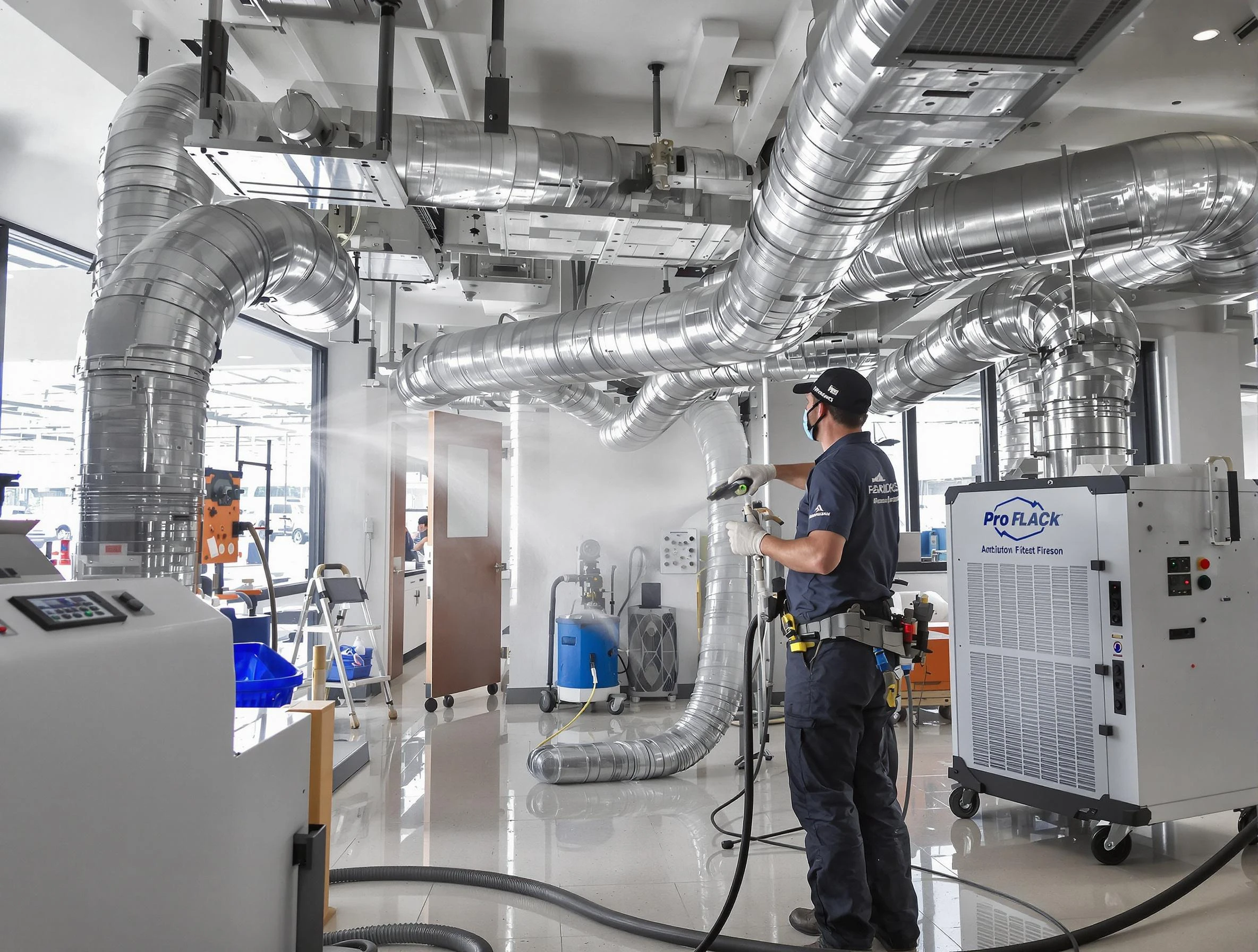 Negative Pressure Air Duct Cleaning in Hueytown