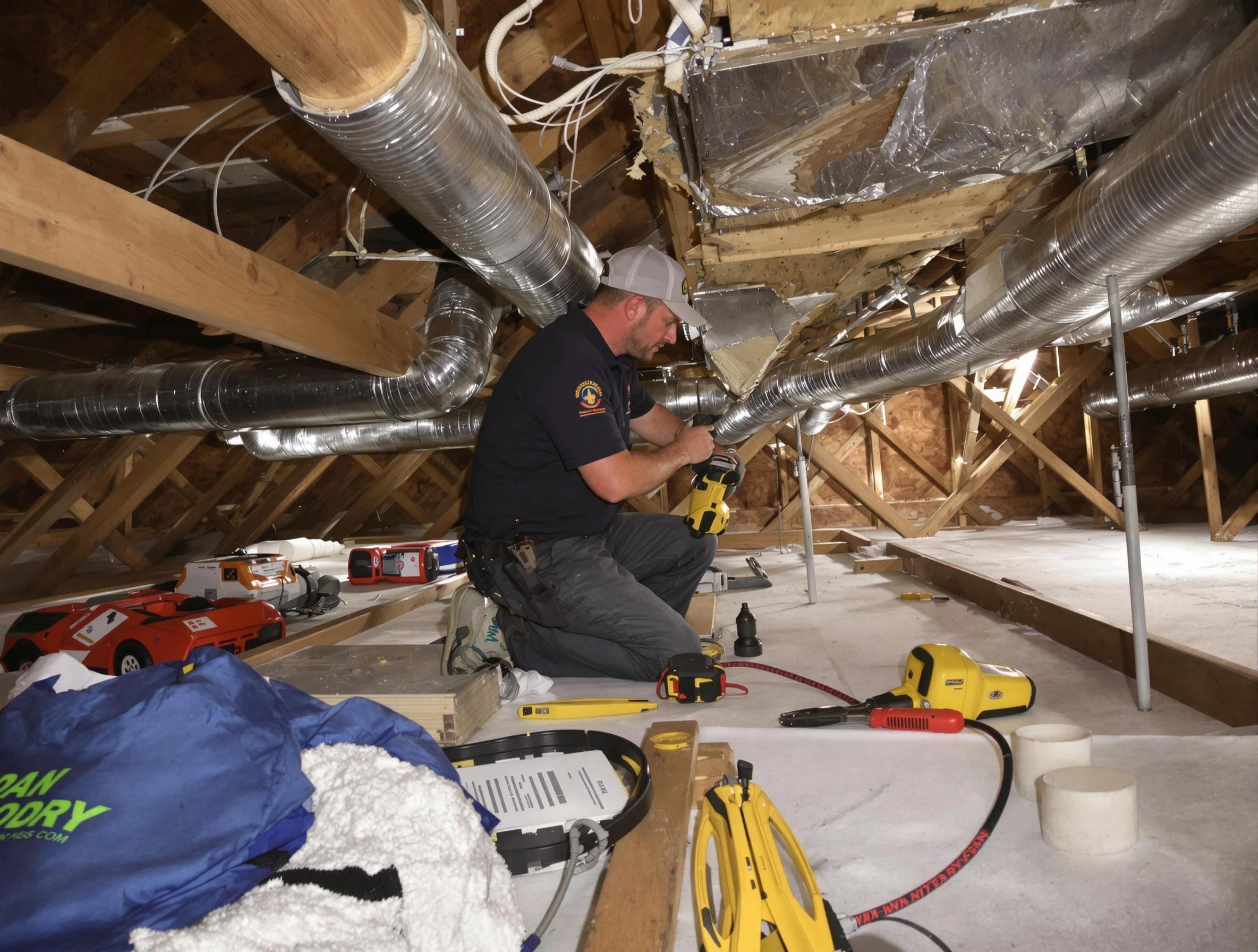 Professional air duct repair by Hueytown Air Duct Cleaning in Hueytown