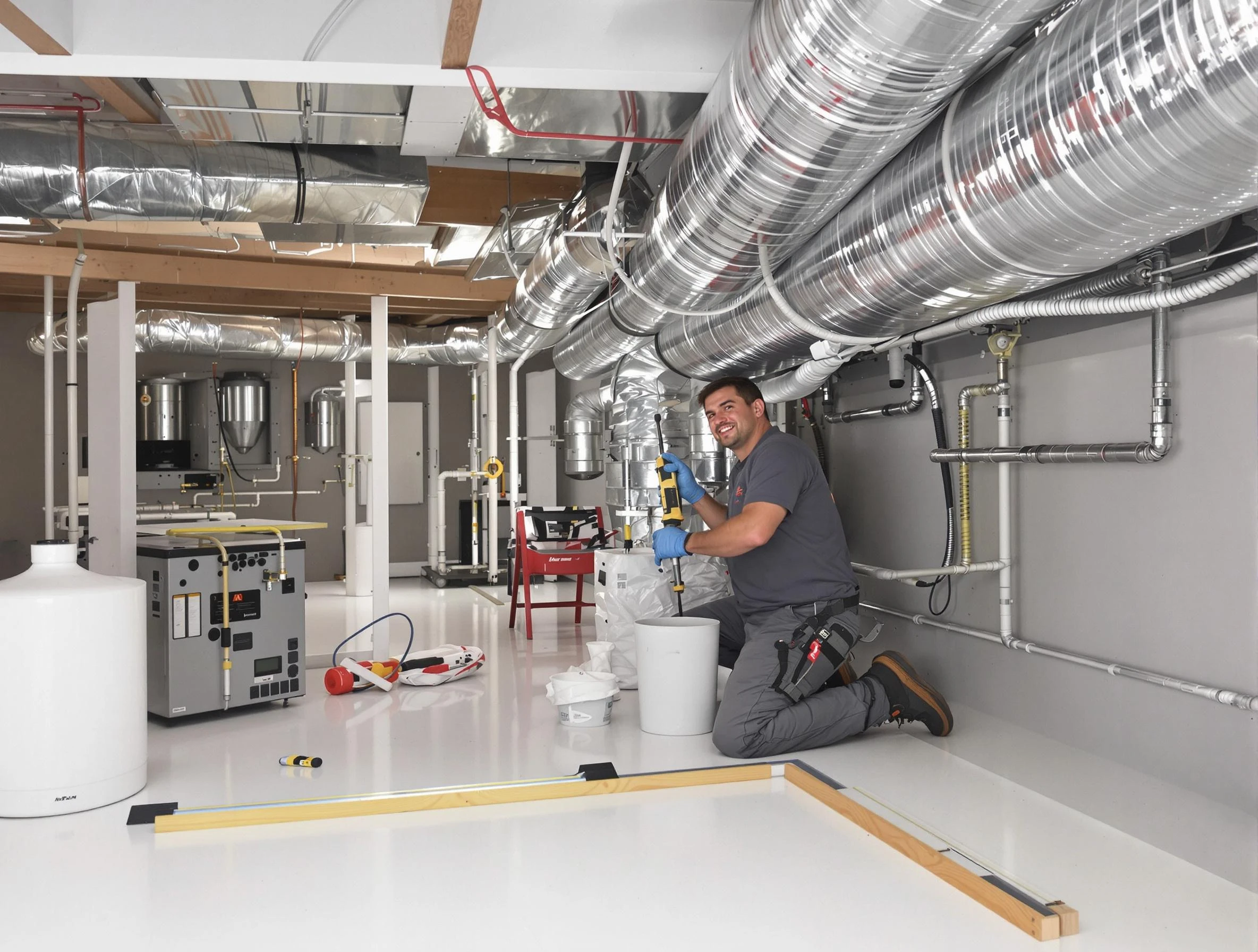 Professional duct sealing service by Hueytown Air Duct Cleaning in Hueytown