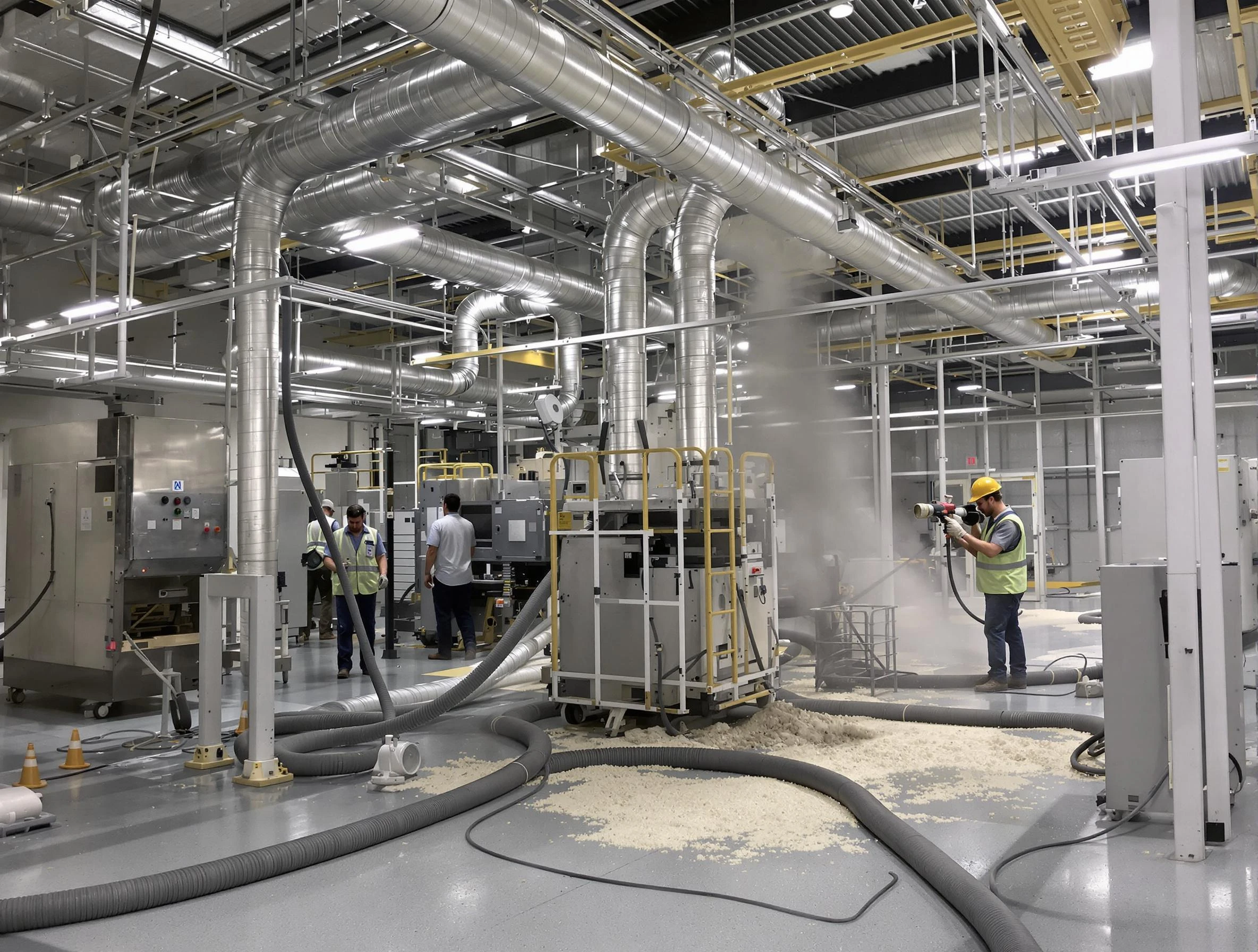 Heavy-duty industrial duct cleaning by Hueytown Air Duct Cleaning in Hueytown